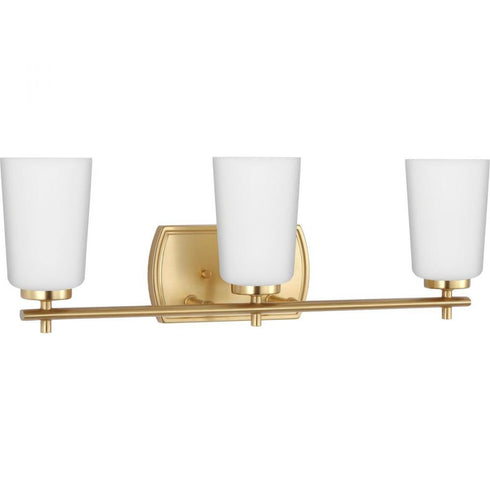 Progress Adley P300467 009 3 Light BATH in Brushed Nickel Finish Model: P300467-009