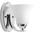 Progress Adorn P2008 09 1 100 Watt MED BATH BRACKET in Brushed Nickel Finish Model: P2008-09