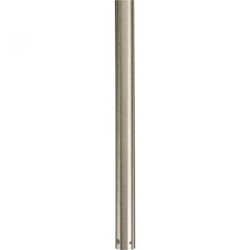 Progress AirPro Fan Downrod P2608 09 60 Inch FAN DOWNROD in Brushed Nickel Finish Model: P2608-09