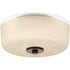 Progress Alexa P3620 09 2 60 Watt MED FLUSH MOUNT in Brushed Nickel Finish Model: P3620-09