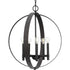 Progress Allegheny Collection Five Light in Soft Gold Rustic Modern Pendant Model: P400391-205