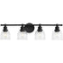 Progress Ambrose P300376 015 4 60 Watt MED BATH BRACKET in Polished Chrome Finish Model: P300376-015