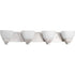 Progress Appeal P2703 09 4 100 Watt MED BATH BRACKET in Brushed Nickel Finish Model: P2703-09