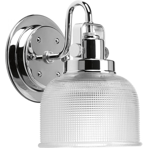 Progress Archie P2989 15 1 100 Watt MED BATH BRACKET in Polished Chrome Finish Model: P2989-15