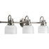 Progress Archie P2992 15 3 100 Watt MED BATH BRACKET in Polished Chrome Finish Model: P2992-15