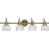 Progress Archie P2997 15 4 100 Watt MED BATH BRACKET in Polished Chrome Finish Model: P2997-15
