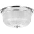 Progress Archie P3740 15 2 75 Watt MED FLUSH MOUNT in Polished Chrome Finish Model: P3740-15