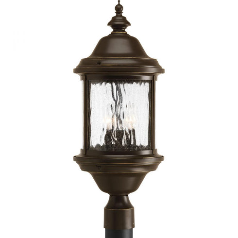 Progress Ashmore P5450 20 3 60 Watt CAND POST LANTERN in Antique Bronze Finish Model: P5450-20