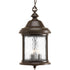 Progress Ashmore P5550 20 3 60 Watt CAND HANGING LANTERN in Antique Bronze Finish Model: P5550-20