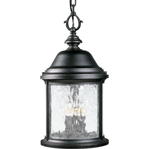 Progress Ashmore P5550 20 3 60 Watt CAND HANGING LANTERN in Antique Bronze Finish Model: P5550-20