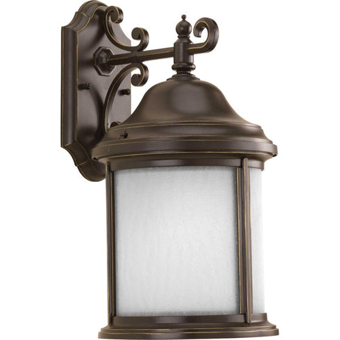 Progress Ashmore P5875 20MD 1 100 Watt MED WALL LANTERN in Antique Bronze Finish Model: P5875-20MD