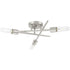 Progress Astra P350225 009 3 Light SEMIFLUSH in Brushed Nickel Finish Model: P350225-009