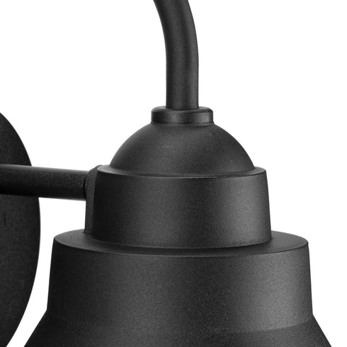 Progress Bayside Non-Metallic Bayside Collection One Light Non Metallic in Black Outdoor Wall Lantern Model: P560363-031