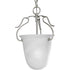 Progress Bedford Collection One Light Foyer Pendant in Brushed Nickel Finish Model: P3788-09