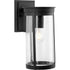 Progress Belden Collection One Light in Black Medium Modern Farmhouse Medium Outdoor Wall Lantern Model: P560272-031