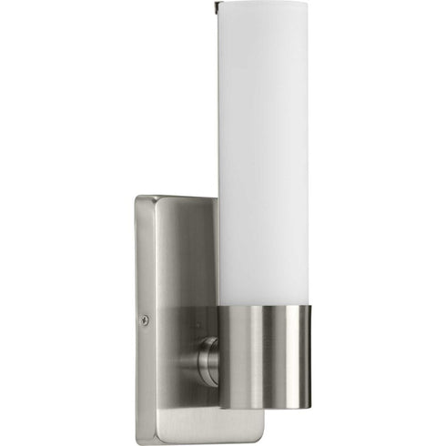 Progress Blanco LED P710047 009 30 1 16 Watt LED WALL BRACKET in Brushed Nickel Finish Model: P710047-009-30