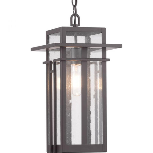 Progress Boxwood P550039 020 1 60 Watt MED HANGING LANTERN in Antique Bronze Finish Model: P550039-020