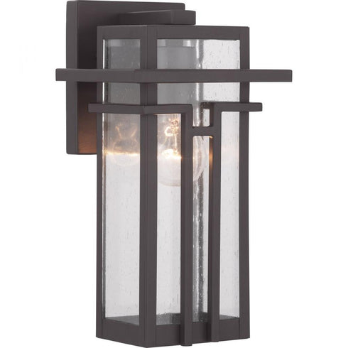 Progress Boxwood P560110 020 1 60 Watt MED WALL LANTERN in Antique Bronze Finish Model: P560110-020