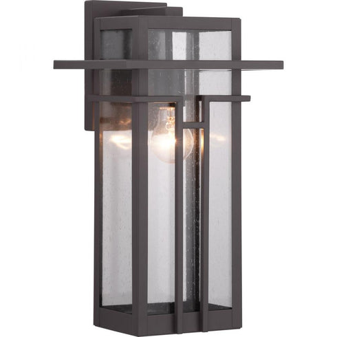 Progress Boxwood P560112 020 1 60 Watt MED WALL LANTERN in Antique Bronze Finish Model: P560112-020