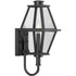 Progress Bradshaw P560347 031 1 Light WALL LANTERN in Textured Black Finish Model: P560347-031