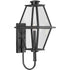 Progress Bradshaw P560348 031 1 Light WALL LANTERN in Textured Black Finish Model: P560348-031