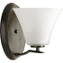 Progress Bravo P2004 09 1 100 Watt MED BATH BRACKET in Brushed Nickel Finish Model: P2004-09
