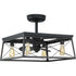 Progress Briarwood P250067 020 WB 4 Light 22IN CEILING FAN in Antique Bronze Finish Model: P250067-020-WB