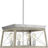 Progress Briarwood P400047 020 4 100 Watt MED CHANDELIER in Antique Bronze Finish Model: P400047-020
