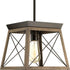 Progress Briarwood P500041 020 1 100 Watt MED MINI PENDANT in Antique Bronze Finish Model: P500041-020