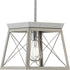 Progress Briarwood P500041 020 1 100 Watt MED MINI PENDANT in Antique Bronze Finish Model: P500041-020