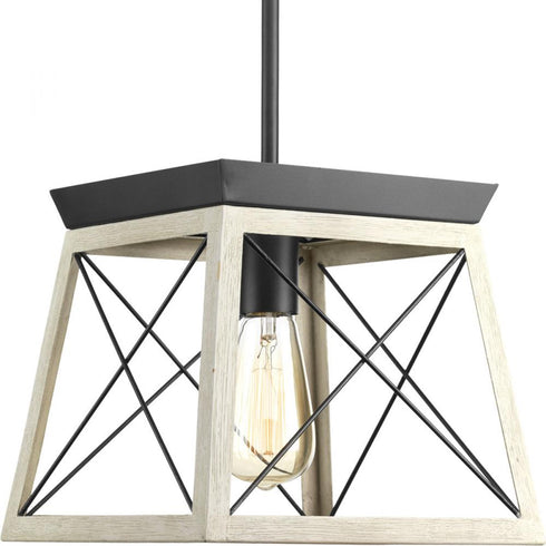 Progress Briarwood P500041 020 1 100 Watt MED MINI PENDANT in Antique Bronze Finish Model: P500041-020