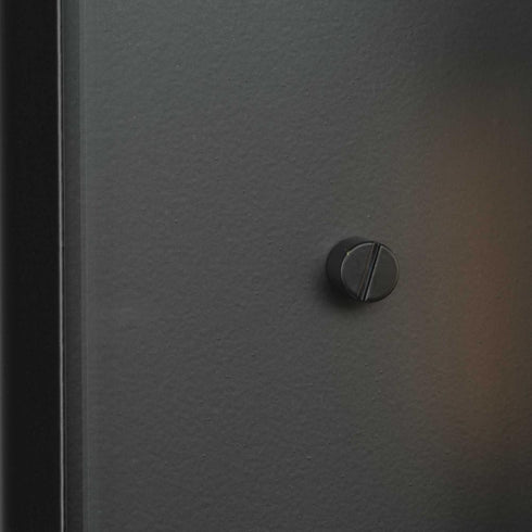 Progress Bristol Collection One Light Black Modern Farmhouse Medium Outdoor Wall Lantern in Matte Black Finish Model: P560359-31M
