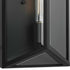 Progress Bristol Collection One Light Black Modern Farmhouse Medium Outdoor Wall Lantern in Matte Black Finish Model: P560359-31M
