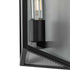 Progress Bristol Collection One Light Black Modern Farmhouse Medium Outdoor Wall Lantern in Matte Black Finish Model: P560359-31M