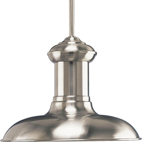 Progress Brookside P5024 09 1 100 Watt MED PENDANT in Brushed Nickel Finish Model: P5024-09