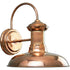 Progress Brookside P5722 14 1 75 Watt MED WALL LANTERN in Copper Finish Model: P5722-14
