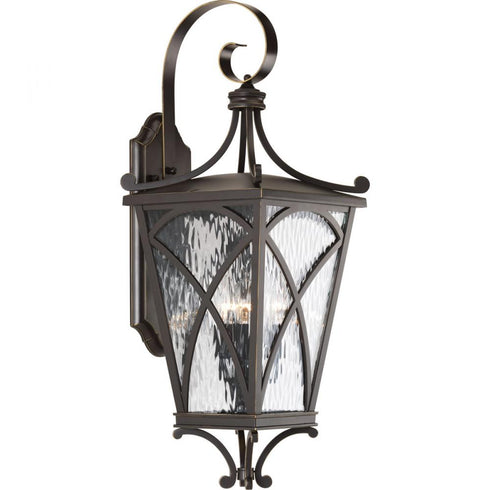 Progress Cadence P6639 108 3 60 Watt CAND WALL LANTERN in Oil Rubbed Bronze Finish Model: P6639-108