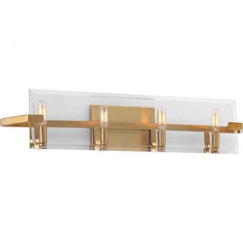 Progress Cahill P300111 109 4 60 Watt CAND BATH BRACKET in Brushed Bronze Finish Model: P300111-109