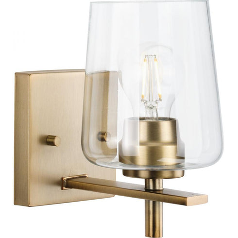 Progress Calais P300360 009 1 60 Watt MED BATH BRACKET in Brushed Nickel Finish Model: P300360-009