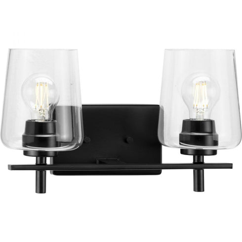 Progress Calais P300361 009 2 60 Watt MED BATH BRACKET in Brushed Nickel Finish Model: P300361-009