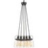 Progress Calhoun Collection Five Light Chandelier in Brushed Nickel Finish Model: P400133-009