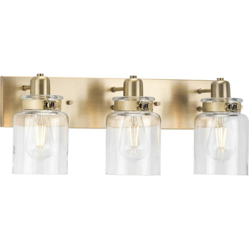 Progress Calhoun P300047 009 3 100 Watt MED BATH BRACKET in Brushed Nickel Finish Model: P300047-009
