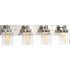 Progress Calhoun P300048 009 4 100 Watt MED BATH BRACKET in Brushed Nickel Finish Model: P300048-009