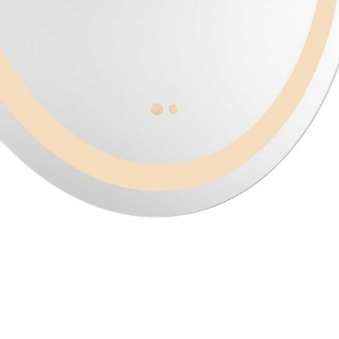Progress Captarent LED Captarent Collection 30in. x 36 in. Oval Illuminated Integrated LED in White Color Model: P300469-030-CS