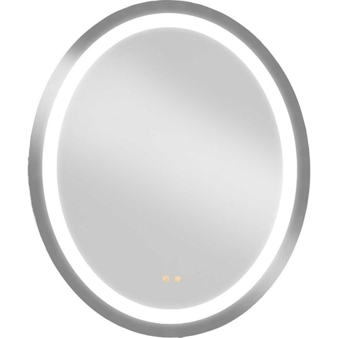 Progress Captarent LED Captarent Collection 30in. x 36 in. Oval Illuminated Integrated LED in White Color Model: P300469-030-CS
