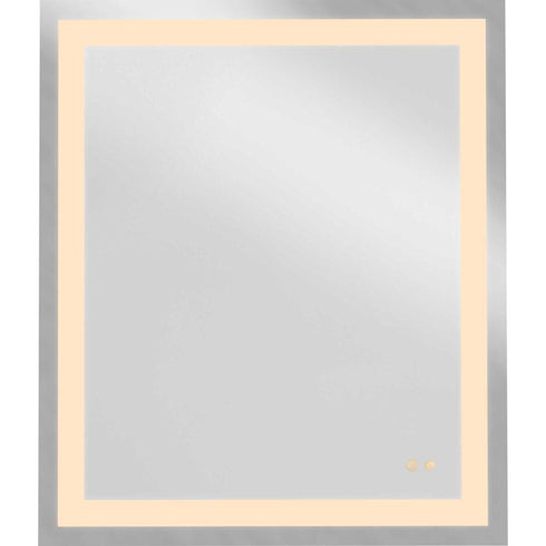 Progress Captarent LED Captarent Collection 36 in. x 42 in. Rectangular Illuminated Integrated LED in White Color Model: P300470-030-CS