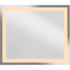 Progress Captarent LED Captarent Collection 36 in. x 42 in. Rectangular Illuminated Integrated LED in White Color Model: P300470-030-CS