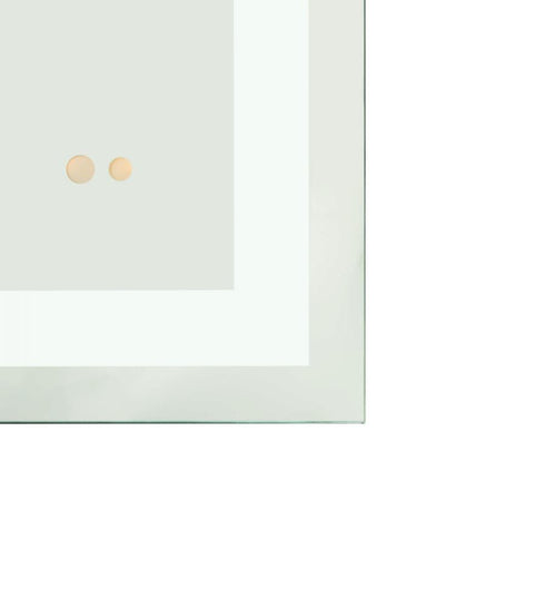 Progress Captarent LED Captarent Collection 36 in. x 42 in. Rectangular Illuminated Integrated LED in White Color Model: P300470-030-CS