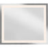 Progress Captarent LED Captarent Collection 36 in. x 42 in. Rectangular Illuminated Integrated LED in White Color Model: P300470-030-CS