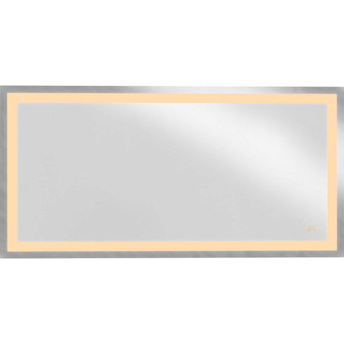 Progress Captarent LED Captarent Collection 72in. x 36 in. Rectangular Illuminated Integrated LED in White Color Model: P300493-030-CS